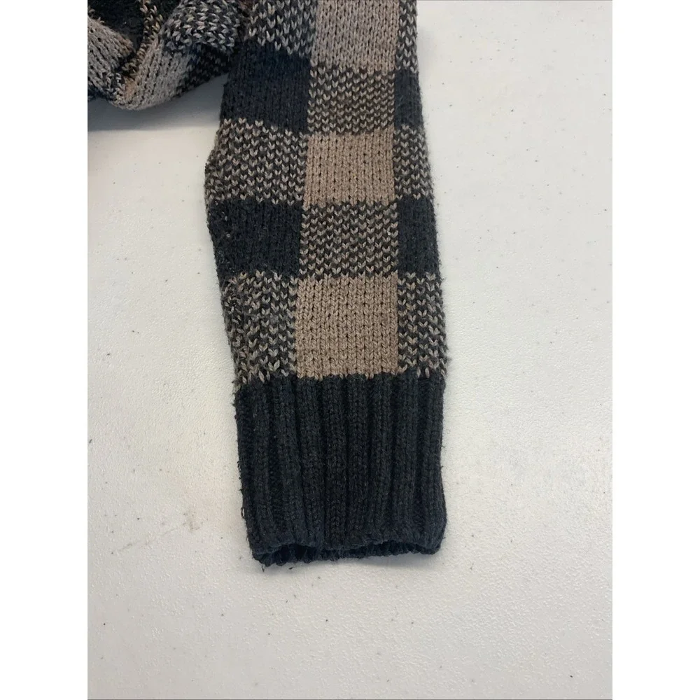 SmartWool‎ Men's Buff Check Cozy Lodge Flint Heather Sweater Size X-Large